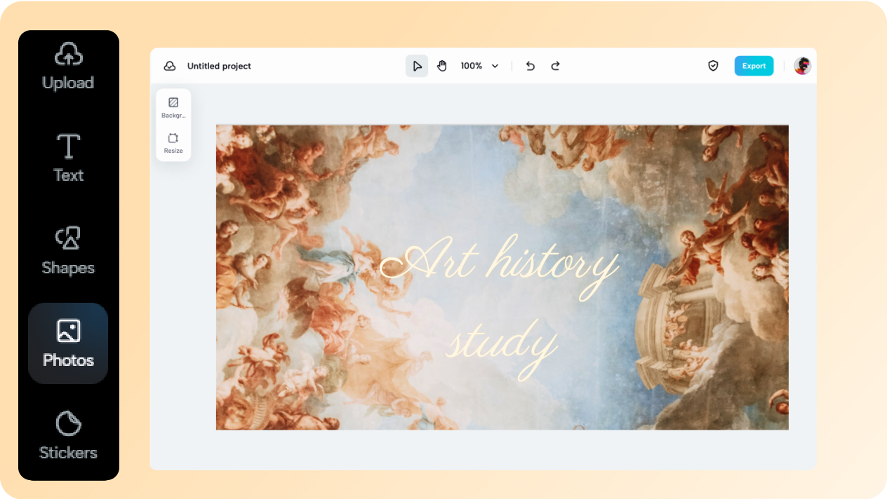 Create art history studies